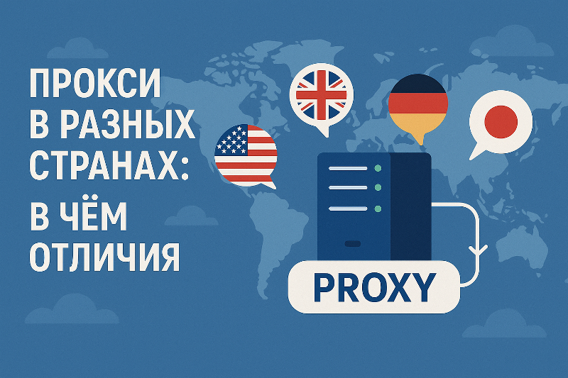Прокси в разных странах: в чём отличия